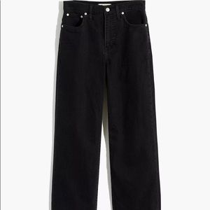 Madewell slim wide leg crop jeans size 30